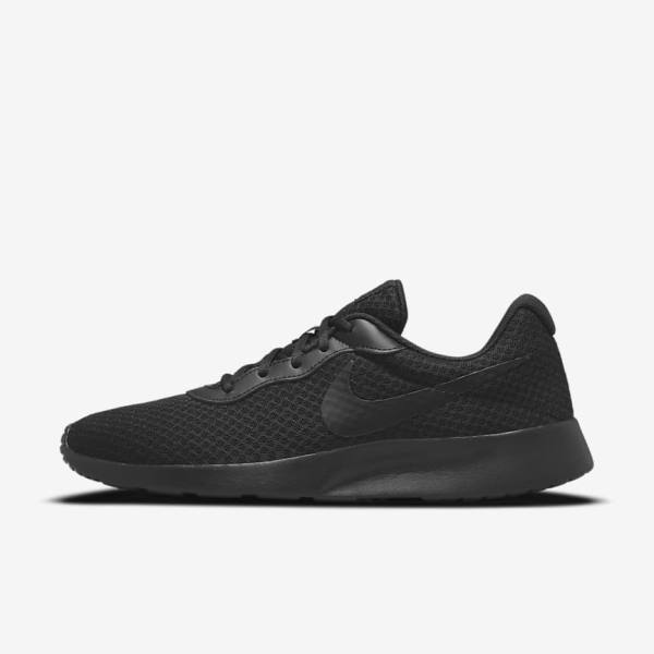 Nike Tanjun Men\'s Sneakers Black | NK425KJS