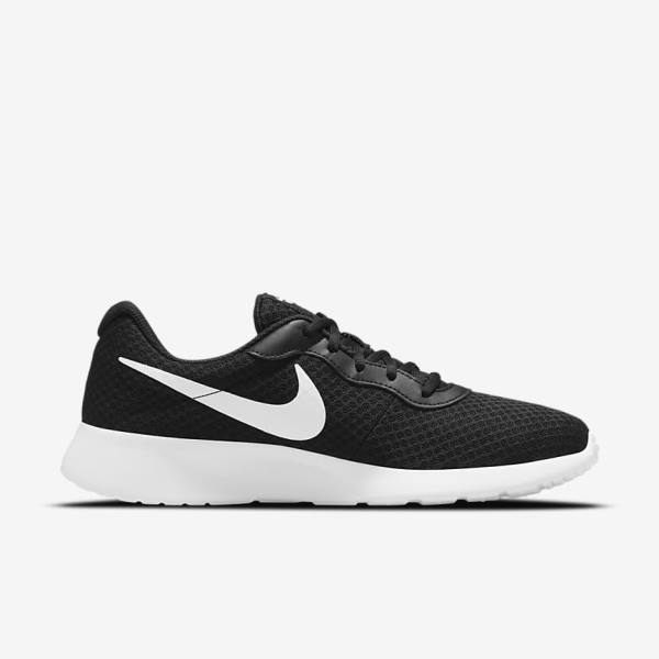 Nike Tanjun Men's Sneakers Black / White | NK843ITY