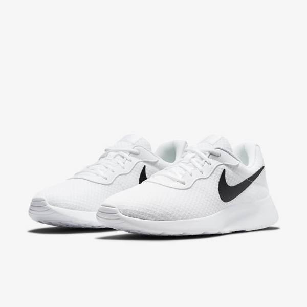 Nike Tanjun Men's Sneakers White / Black | NK271HZX