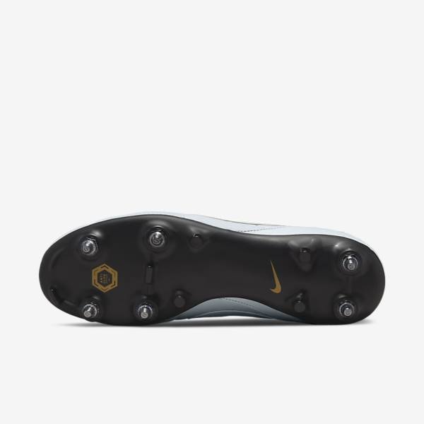 Nike The Premier 3 SG-PRO Anti-Clog Traction Soft-Ground Men's Football Shoes Platinum / Black / Metal Gold / White | NK413ZAY