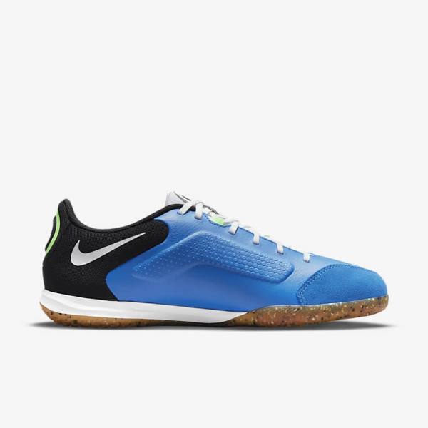 Nike Tiempo Legend 9 Academy IC Indoor-Court Men's Football Shoes Light Blue / Light Green / Brown / Black | NK820MIN