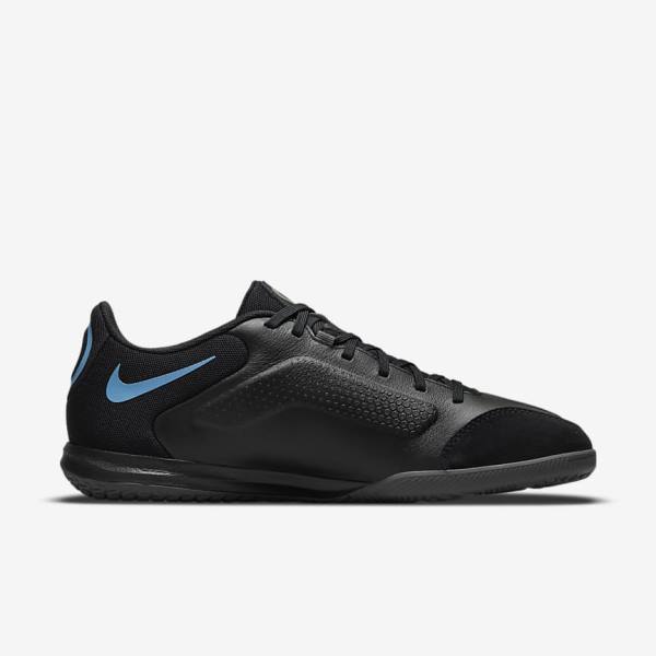 Nike Tiempo Legend 9 Academy IC Indoor-Court Men's Football Shoes Black / Grey | NK864QTJ