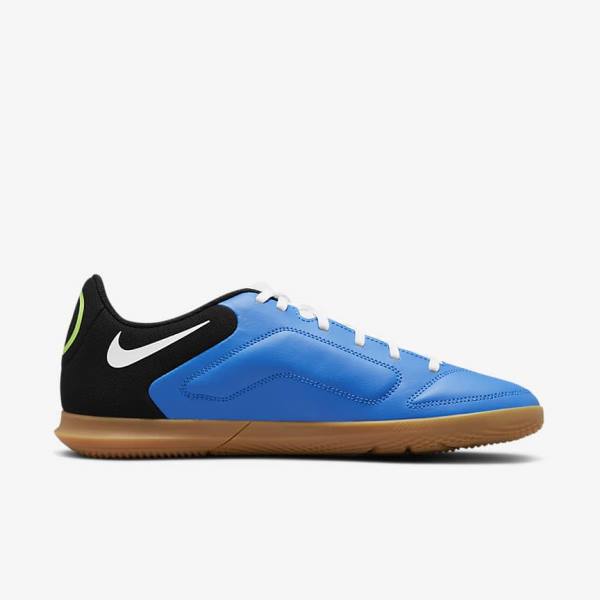 Nike Tiempo Legend 9 Club IC Indoor-Court Men's Football Shoes Light Blue / Light Green / Brown / Black | NK378HOW