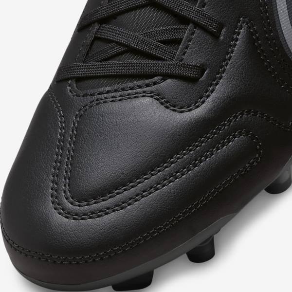 Nike Tiempo Legend 9 Club MG Multi-Ground Women's Football Shoes Black / Dark Grey | NK715BZG