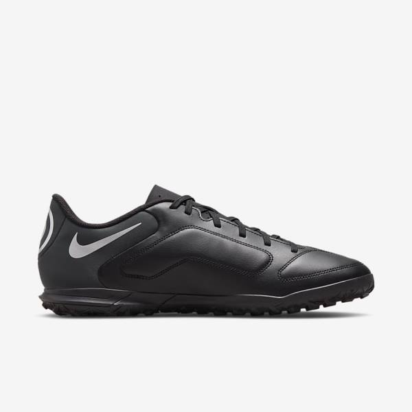 Nike Tiempo Legend 9 Club TF Turf Women's Football Shoes Black / Dark Grey | NK920COY