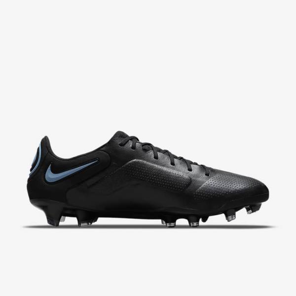 Nike Tiempo Legend 9 Elite FG Firm-Ground Men's Football Shoes Black / Grey | NK385EBH