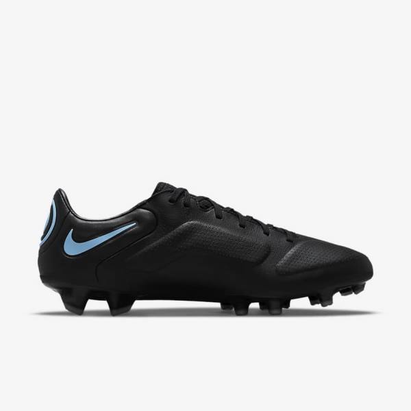 Nike Tiempo Legend 9 Pro FG Firm-Ground Women's Football Shoes Black / Grey | NK372VBT