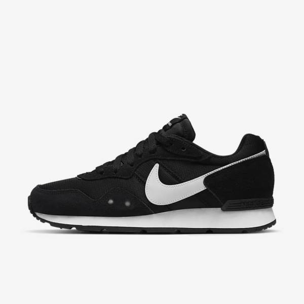 Nike Venture Runner Women\'s Sneakers Black / White | NK385TLF