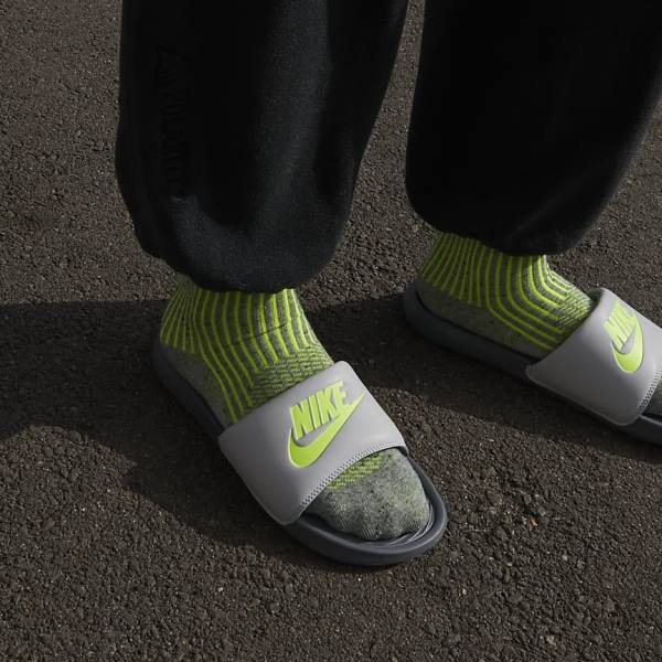 Nike Victori One Men's Slides Grey | NK785IQO