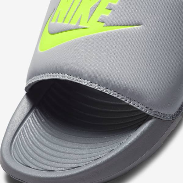 Nike Victori One Men's Slides Grey | NK785IQO