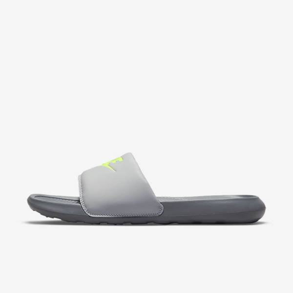 Nike Victori One Men\'s Slides Grey | NK785IQO