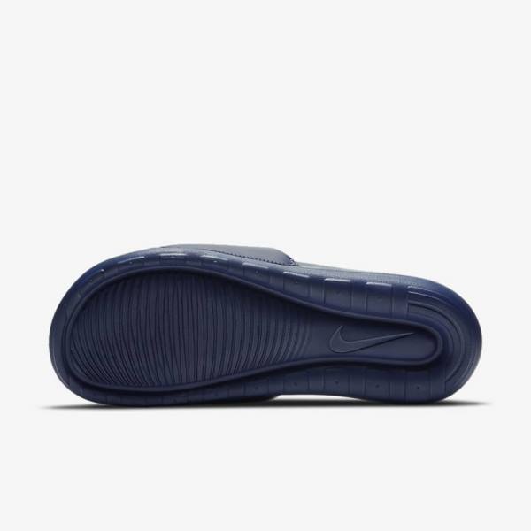 Nike Victori One Men's Slides Navy / Navy / White | NK581RIH