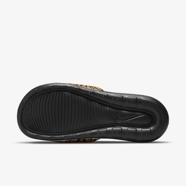 Nike Victori One Print Women's Slides Black | NK042DNZ