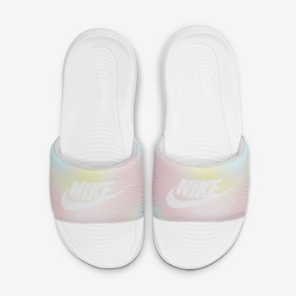 Nike Victori One Print Women's Slides Purple / White | NK071TVC