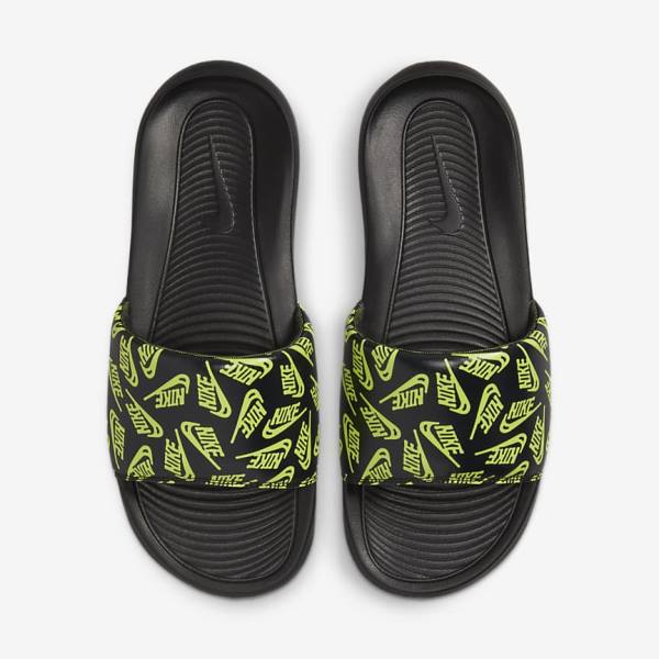 Nike Victori One Printed Men's Slides Black | NK815JXF