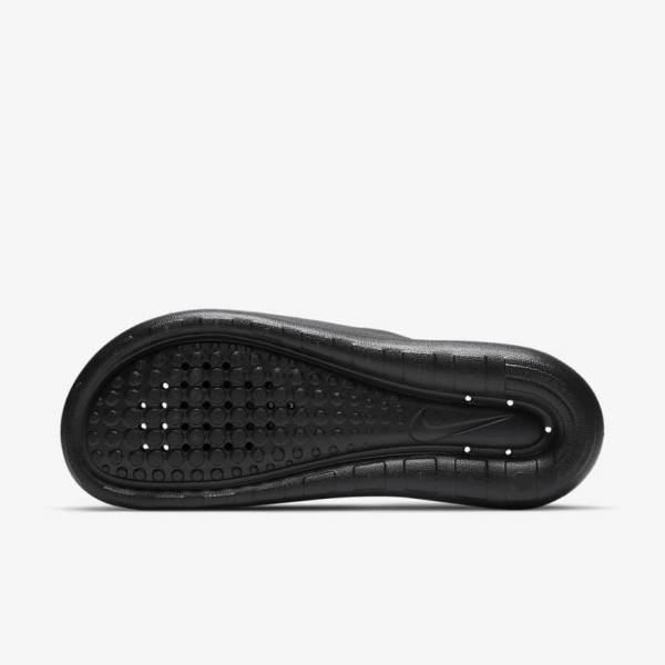 Nike Victori One Shower Men's Slides Black / White | NK627HYA