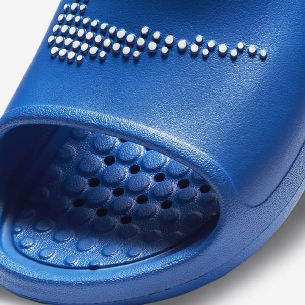 Nike Victori One Shower Men's Slides Royal / Royal / White | NK526IXA