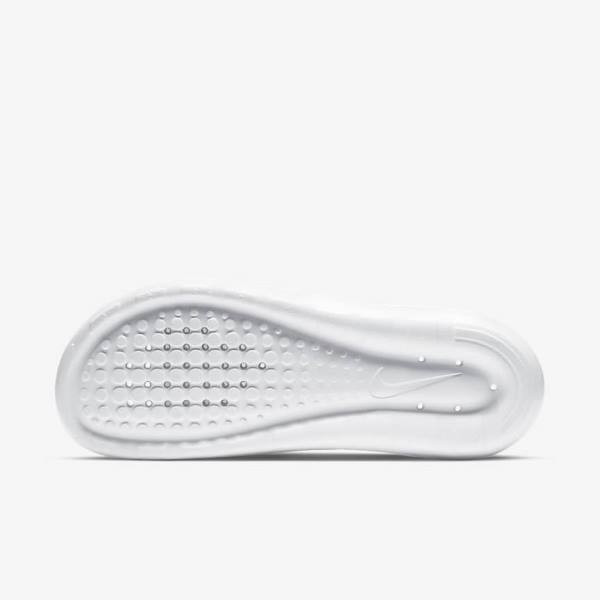 Nike Victori One Shower Men's Slides White / Black | NK820BLK