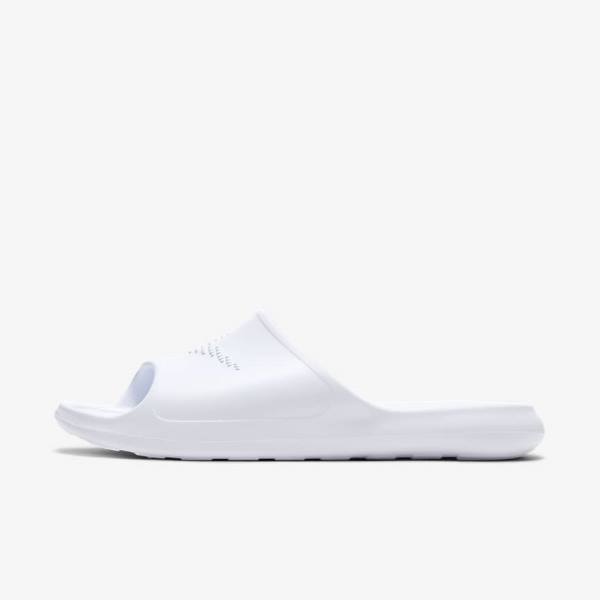 Nike Victori One Shower Women\'s Slides White | NK146SMH