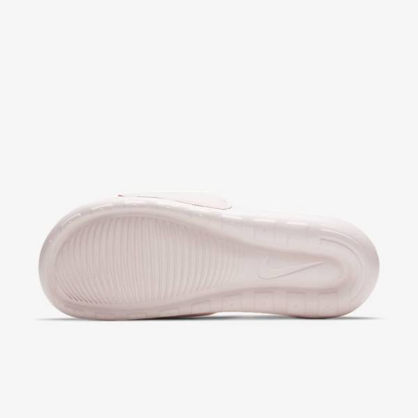 Nike Victori One Women's Slides Rose / Rose / Metal Silver | NK547BGS