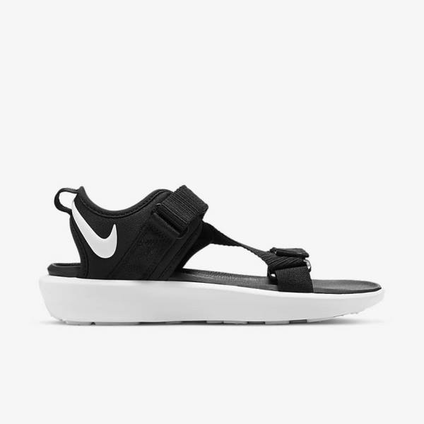 Nike Vista Women's Sandals Black / White | NK061KUC