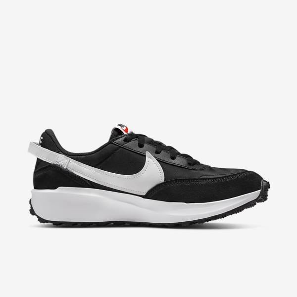 Nike Waffle Debut Women's Sneakers Black / Orange / White | NK038KUE