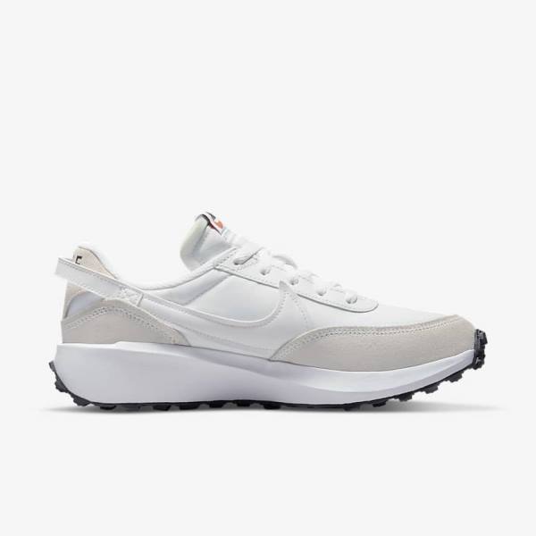 Nike Waffle Debut Women's Sneakers White / Black / Orange | NK840NIM