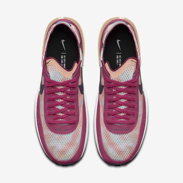 Nike Waffle One By You Custom Women's Sneakers Multicolor | NK812JPE