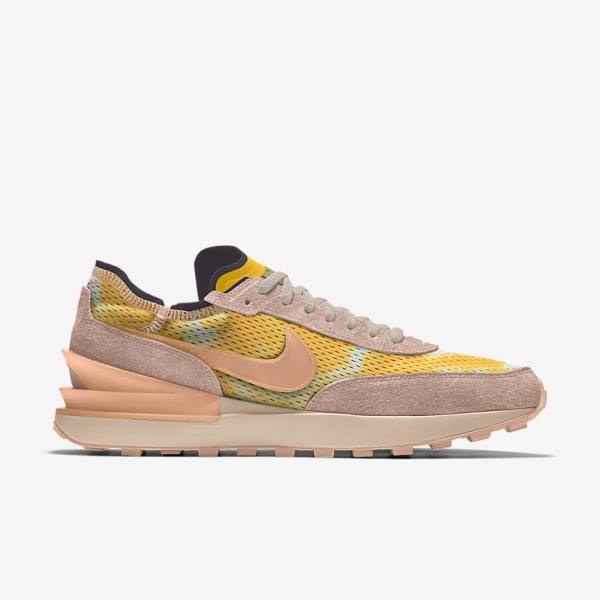 Nike Waffle One By You Custom Women's Sneakers Multicolor | NK862JVF