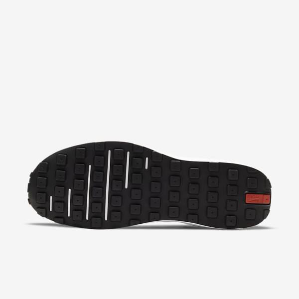 Nike Waffle One Men's Sneakers Black / White / Orange / Black | NK714OVT