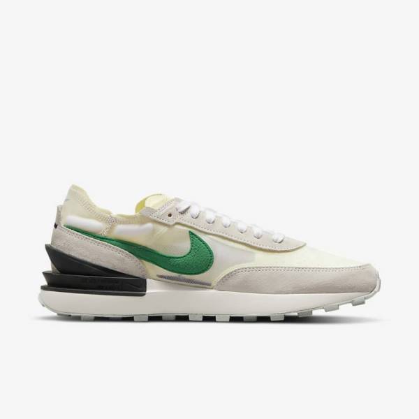 Nike Waffle One Men's Sneakers White / Black | NK639VOW