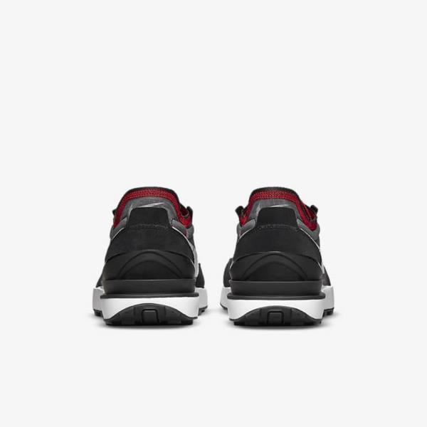 Nike Waffle One SE Men's Sneakers Black / Red / White | NK086YHV