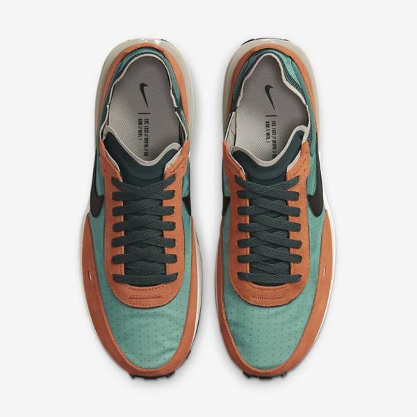 Nike Waffle One SE Men's Sneakers Green / Red / Orange / Black | NK478BUK