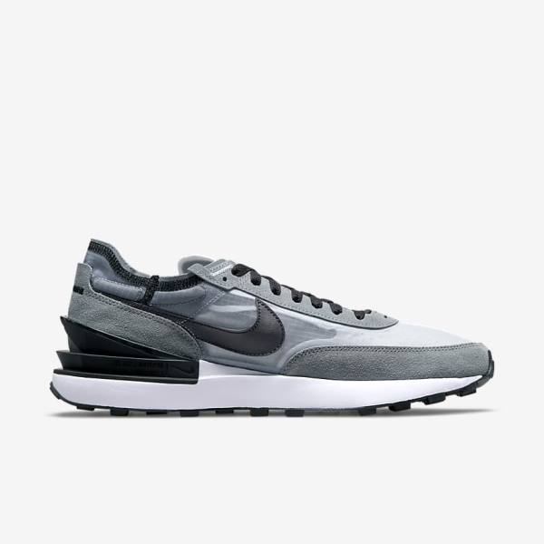 Nike Waffle One SE Men's Sneakers Grey / White / Grey / Black | NK896HEP