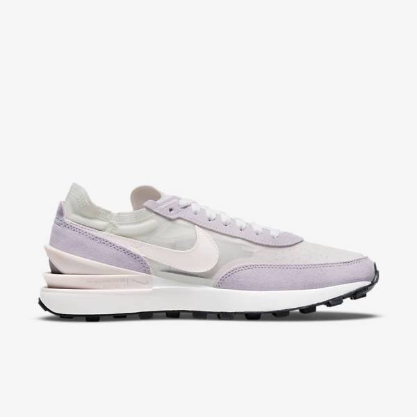 Nike Waffle One Women's Sneakers White / Light Pink | NK279XGN