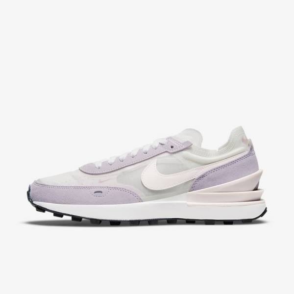 Nike Waffle One Women\'s Sneakers White / Light Pink | NK279XGN