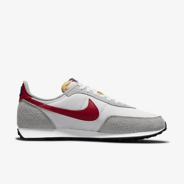 Nike Waffle Trainer 2 Men's Sneakers White / Light Grey / Royal / Red | NK540IQR