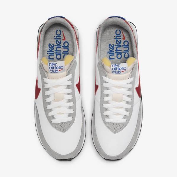 Nike Waffle Trainer 2 Men's Sneakers White / Light Grey / Royal / Red | NK540IQR