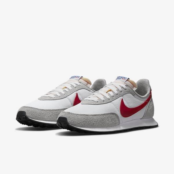 Nike Waffle Trainer 2 Men's Sneakers White / Light Grey / Royal / Red | NK540IQR