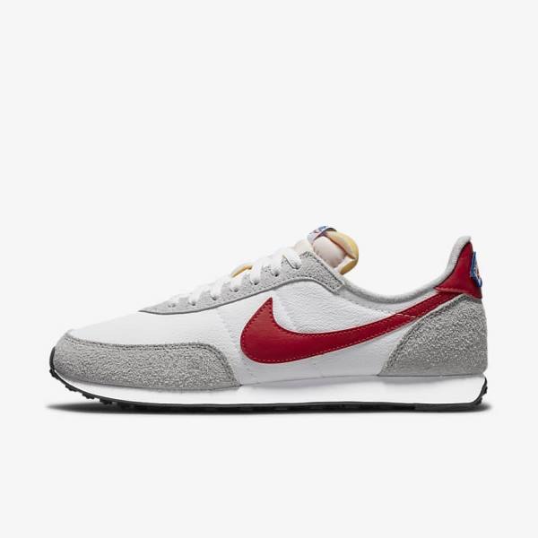 Nike Waffle Trainer 2 Men\'s Sneakers White / Light Grey / Royal / Red | NK540IQR