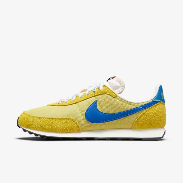 Nike Waffle Trainer 2 SD Men\'s Sneakers Yellow / Gold / Royal | NK305JQX