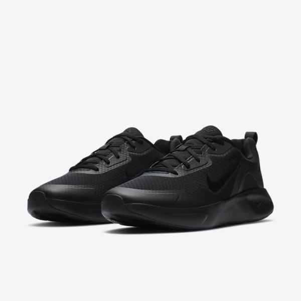 Nike Wearallday Men's Sneakers Black | NK598QJE