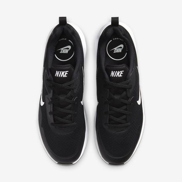 Nike Wearallday Men's Sneakers Black / White | NK205BLT