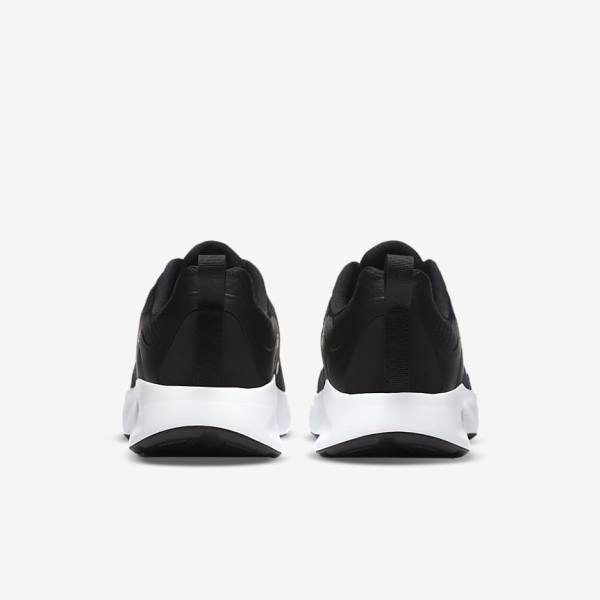 Nike Wearallday Men's Sneakers Black / White | NK205BLT