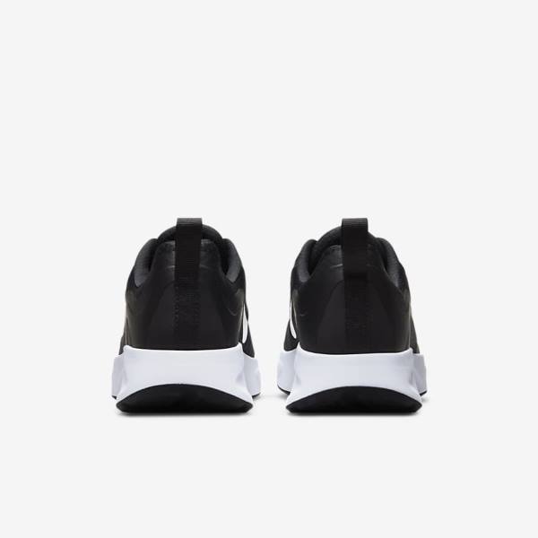 Nike Wearallday Women's Sneakers Black / White | NK769LDZ