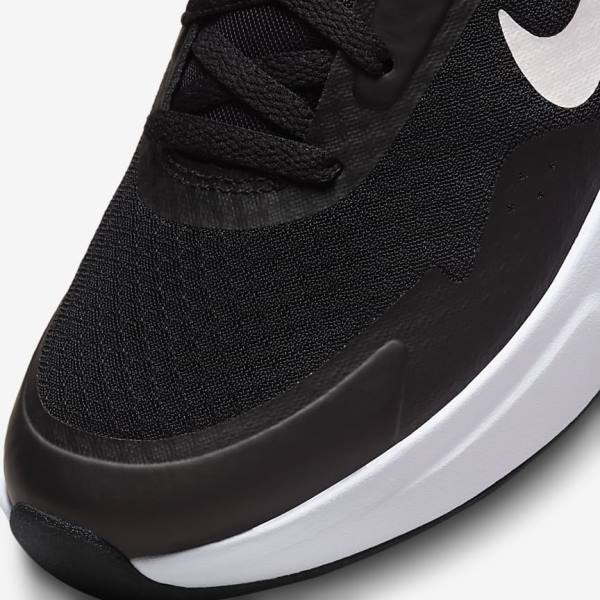 Nike Wearallday Women's Sneakers Black / White | NK769LDZ