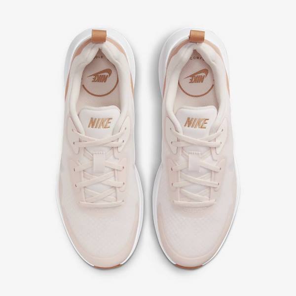 Nike Wearallday Women's Sneakers Light Pink / Light Brown / White | NK857EIH