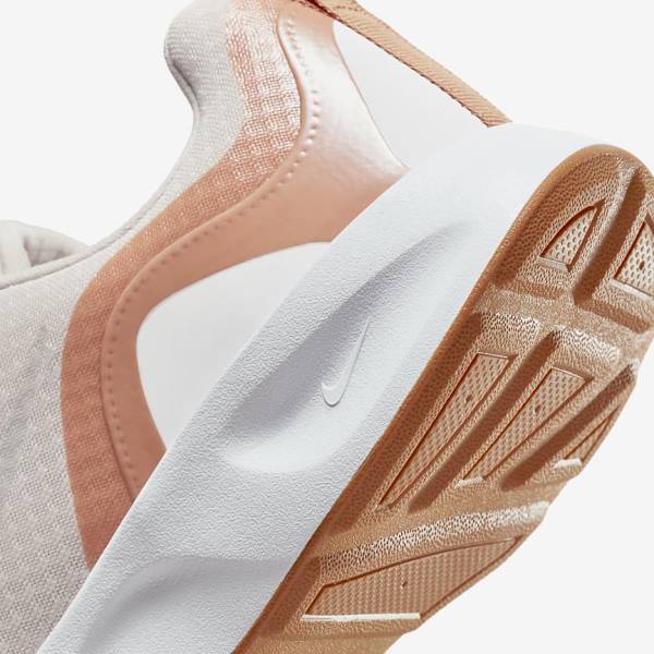 Nike Wearallday Women's Sneakers Light Pink / Light Brown / White | NK857EIH