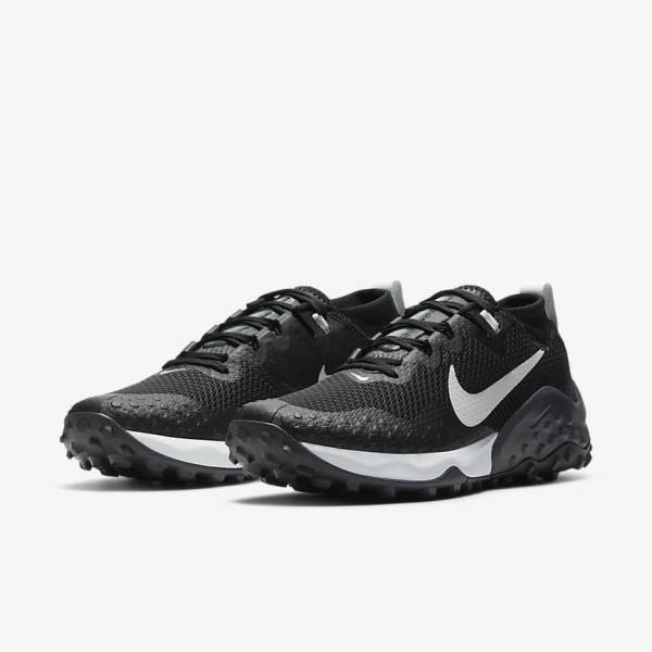 Nike Wildhorse 7 Trail Women's Running Shoes Black / Dark Grey / Platinum | NK265MAB