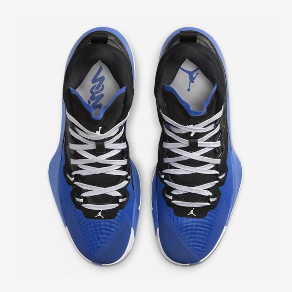 Nike Zion 1 Men's Basketball Shoes Black / Royal / White | NK201CFD